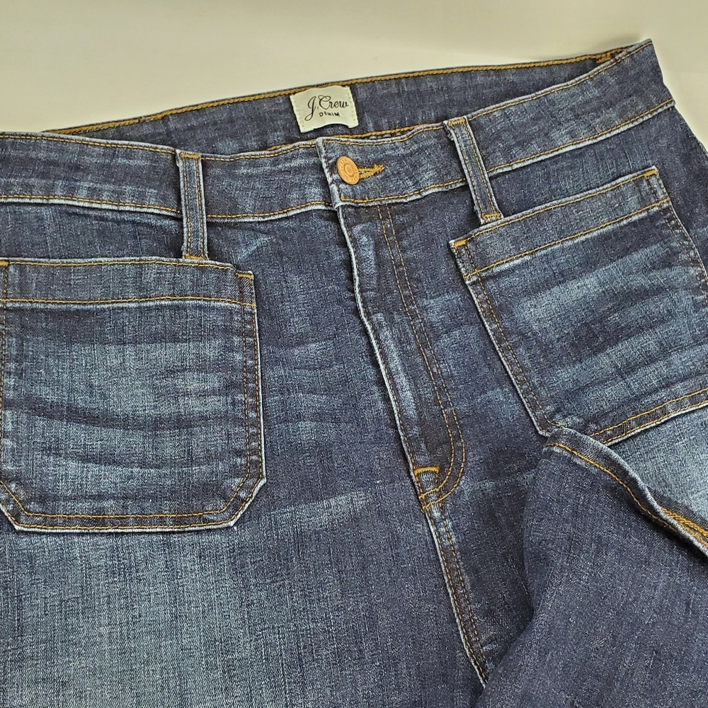 J.Crew Curvy Full Length Demi Bootcut Jeans - Picture 3 of 5